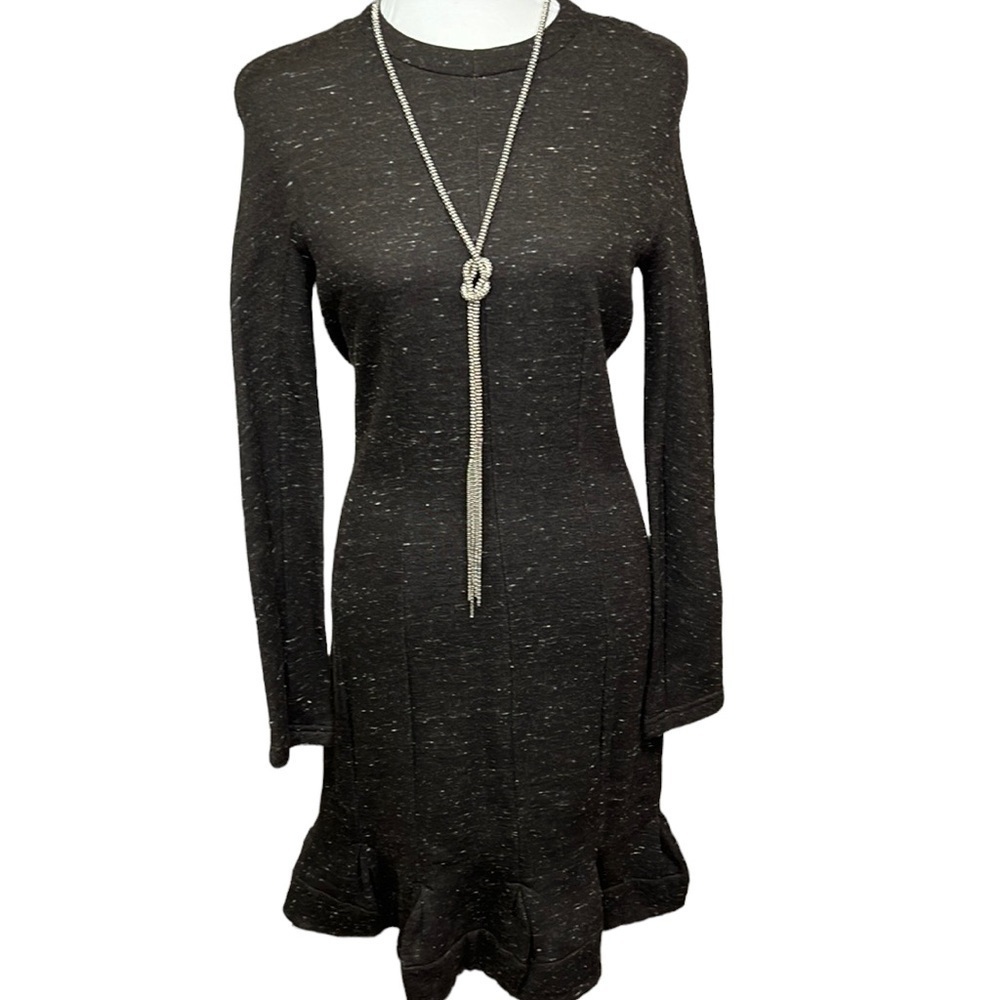 Carven Knit Fleece Lined Dress